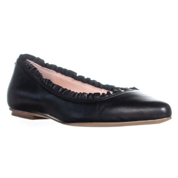 Kate Spade Women Leather Pointed Toe Loafer Slip on shoes flats sz 7M - Picture 1 of 14